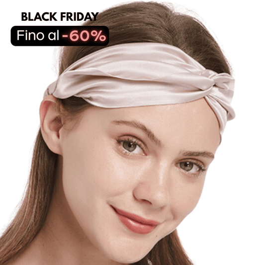 100% Silk Hairband