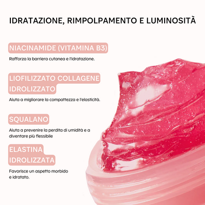 Crema viso al collagene